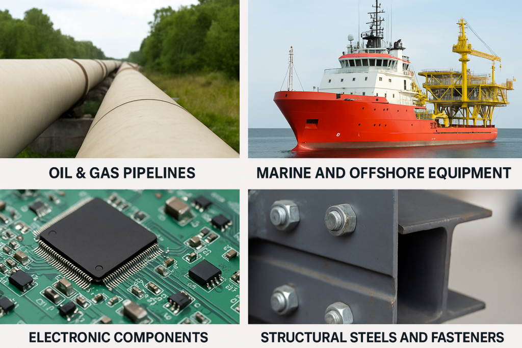 Ceramic Coatings vs Metallic Coatings: Which Is Right for Your Industry? | DOMADIA™ 3 Metallic coating applications