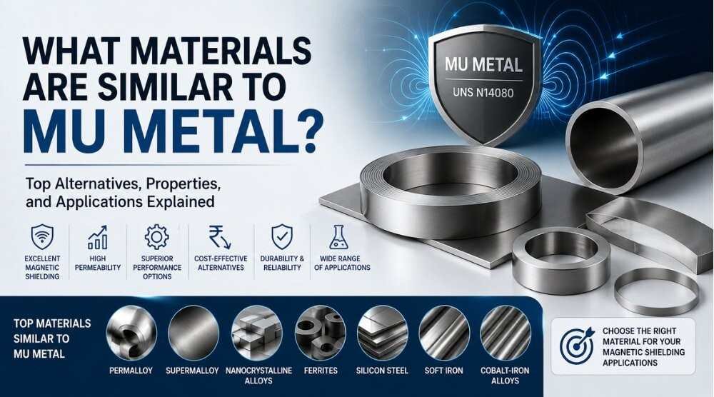 What Materials Are Similar to Mu Metal? 9 Powerful Alternatives for Magnetic Shielding 1 What Materials Are Similar to Mu Metal? 9 Powerful Alternatives for Magnetic Shielding