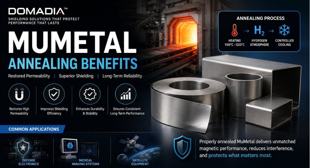 MuMetal Annealing Benefits: 7 Powerful Reasons It Matters | DOMADIA™ 1 MuMetal Annealing Benefits: 7 Powerful Reasons It Matters | DOMADIA™
