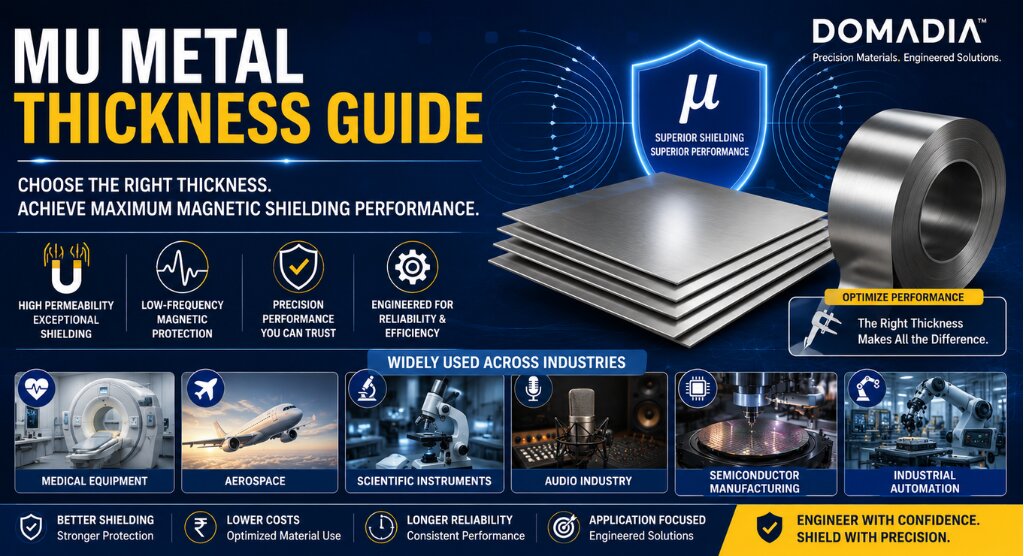Mu Metal Thickness Guide: 7 Smart Ways to Choose the Right Thickness (UNS N14080) 1 Mu Metal Thickness Guide: 7 Smart Ways to Choose the Right Thickness (UNS N14080)
