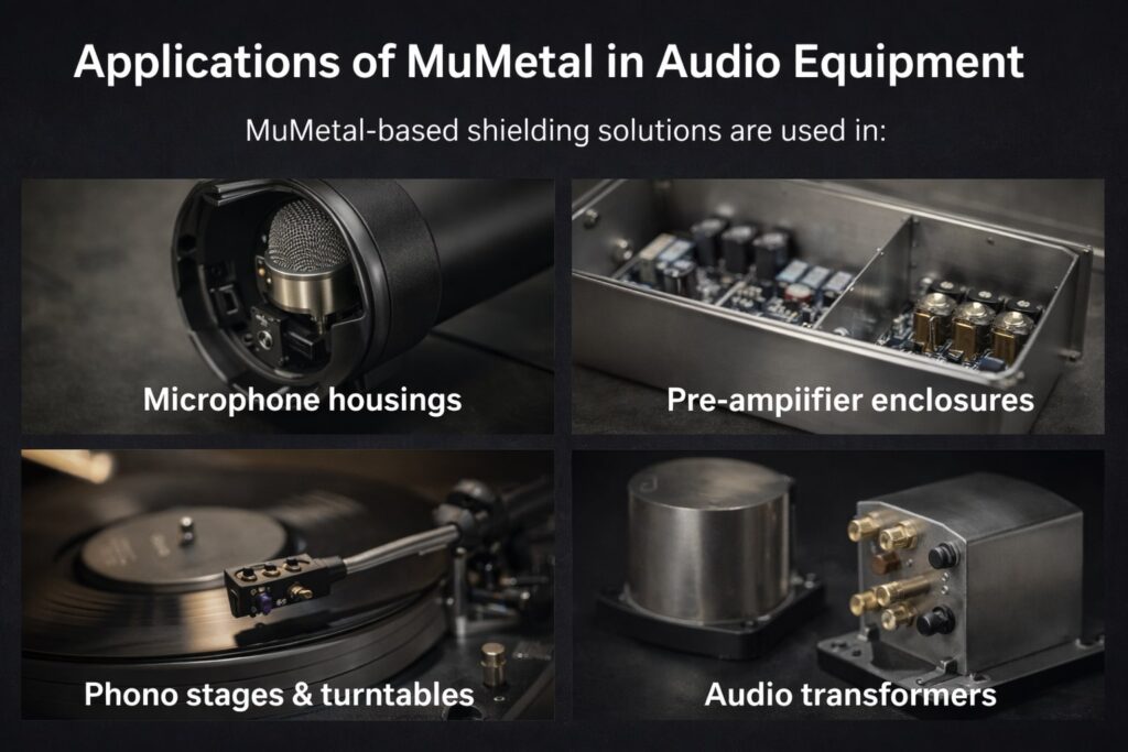 Can I Get MuMetal-Based Shielding Solutions for Audio Equipment in India? 2 MuMetal shielding in audio equipment