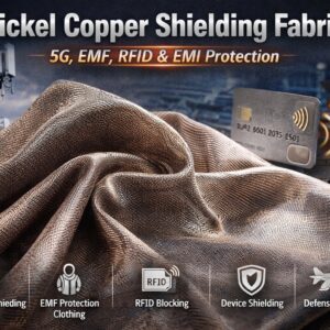RFID Copper Nickel Metal Faraday Fabrics