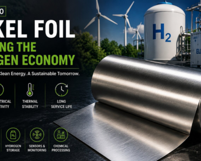 UNS N02200 Nickel Foil: 7 Powerful Applications in the Hydrogen Economy 2 UNS N02200 Nickel Foil: 7 Powerful Applications in the Hydrogen Economy