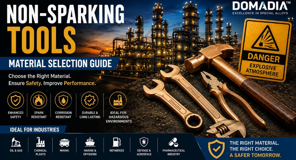 Non-Sparking Tools Guide: Choosing the Right Material for Hazardous Environments 1 Non-Sparking Tools Guide: Choosing the Right Material for Hazardous Environments