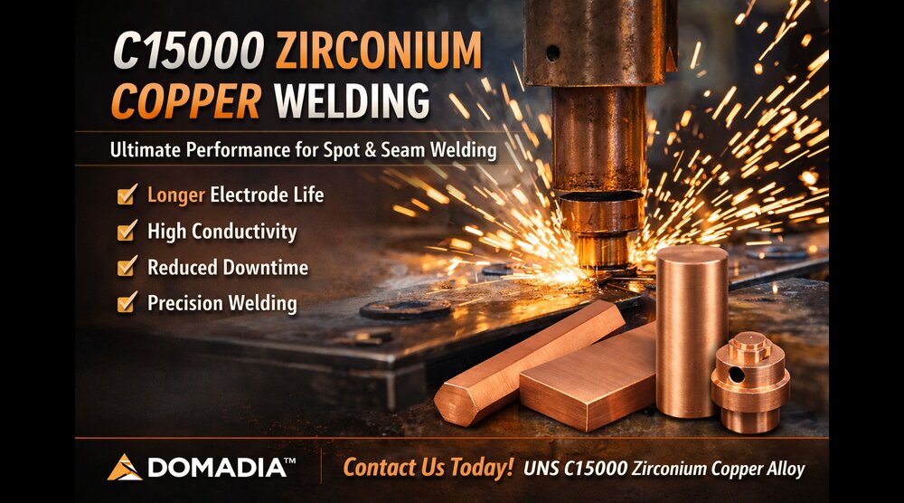 C15000 Zirconium Copper Welding-7 Powerful Reasons It Outperforms in Spot & Seam Welding (UNS C15000) 1 C15000 Zirconium Copper Welding-7 Powerful Reasons It Outperforms in Spot & Seam Welding (UNS C15000)