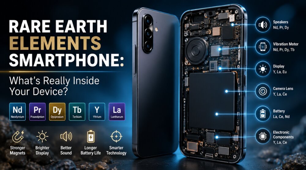 Rare Earth Elements Smartphone: What's Really Inside Your Device? 1 Rare Earth Elements Smartphone: What’s Really Inside Your Device?