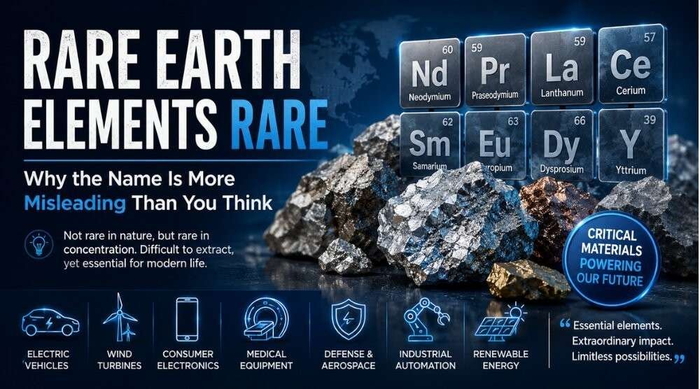 Rare Earth Elements Rare: Why the Name Is More Misleading Than You Think 1 Rare Earth Elements Rare: Why the Name Is More Misleading Than You Think