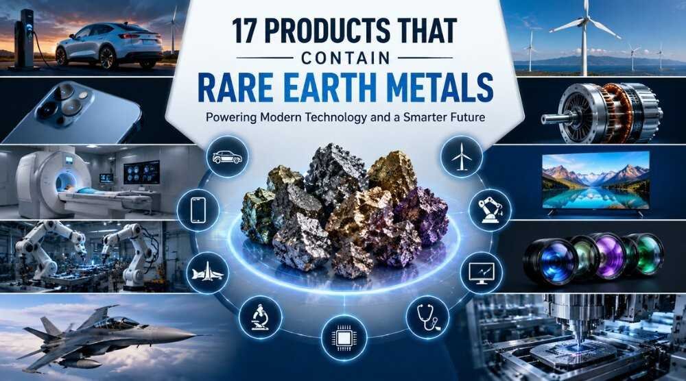 What Products Contain Rare Earth Metals? 17 Powerful Everyday Items You Use Without Realizing 1 What Products Contain Rare Earth Metals? 17 Powerful Everyday Items You Use Without Realizing