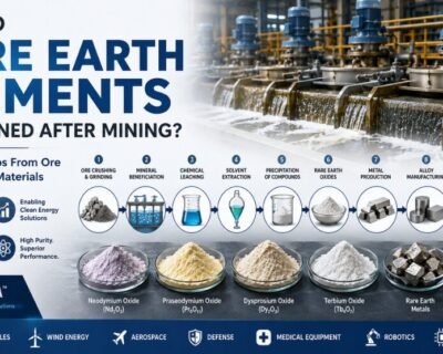 How Do Rare Earth Elements Get Refined After Mining? 9 Powerful Steps in the Rare Earth Refining Process 5 How Do Rare Earth Elements Get Refined After Mining? 9 Powerful Steps in the Rare Earth Refining Process