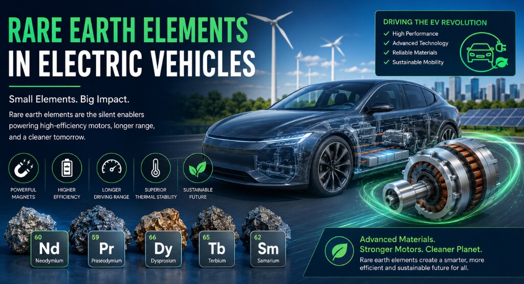 Rare Earth Elements EVs: 7 Powerful Reasons They Matter 1 Rare Earth Elements EVs: 7 Powerful Reasons They Matter