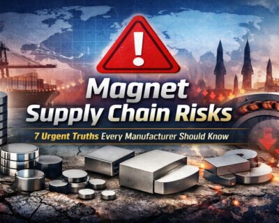 Magnet Supply Chain Risks: 7 Urgent Truths Every Manufacturer Must Know | DOMADIA™ 2 Magnet Supply Chain Risks: 7 Urgent Truths Every Manufacturer Must Know | DOMADIA™