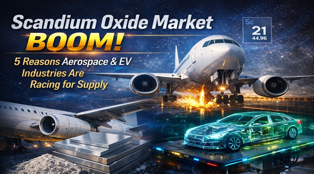 Scandium Oxide Market Boom – Why Global Industries Are Racing for Supply 1 Scandium Oxide Market Boom – Why Global Industries Are Racing for Supply