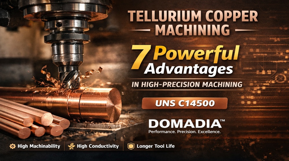 Tellurium Copper Machining: 7 Powerful Advantages in High-Precision Machining | UNS C14500 1 Tellurium Copper Machining: 7 Powerful Advantages in High-Precision Machining | UNS C14500
