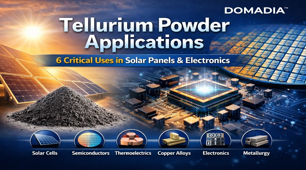 Tellurium Powder Applications: Why This Material Is Quietly Powering the Future 1 Tellurium Powder Applications: Why This Material Is Quietly Powering the Future