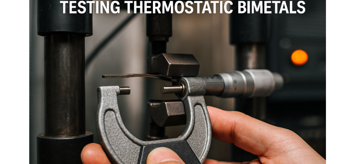 Testing Thermostatic Bimetals: Standards That Shape Performance
