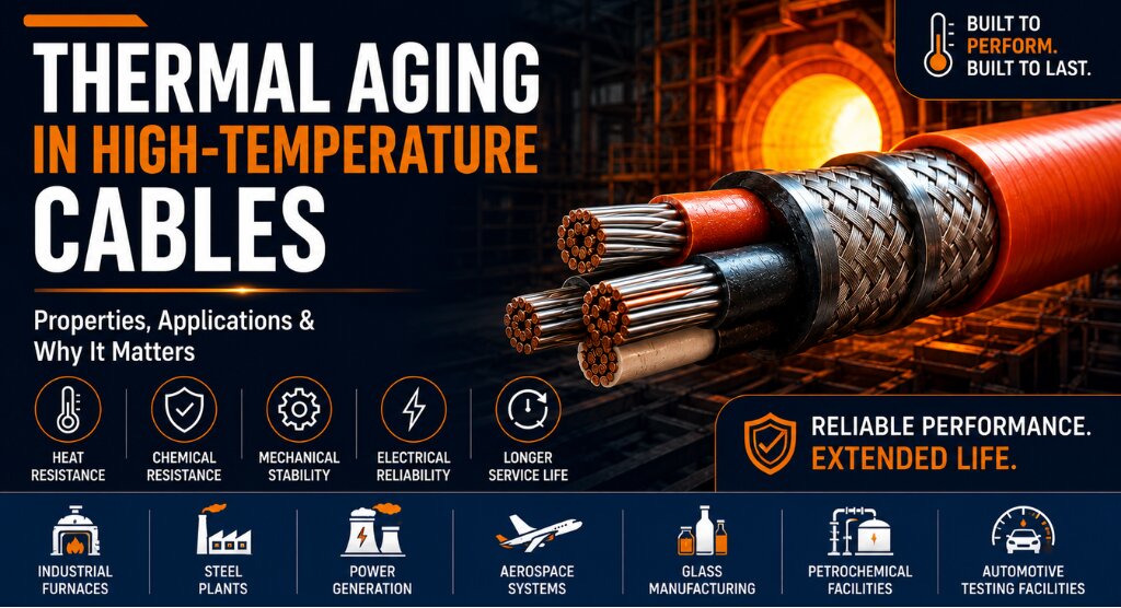 Thermal Aging Cables: 7 Powerful Effects on High Temperature Cable Life 1 Thermal Aging Cables: 7 Powerful Effects on High Temperature Cable Life