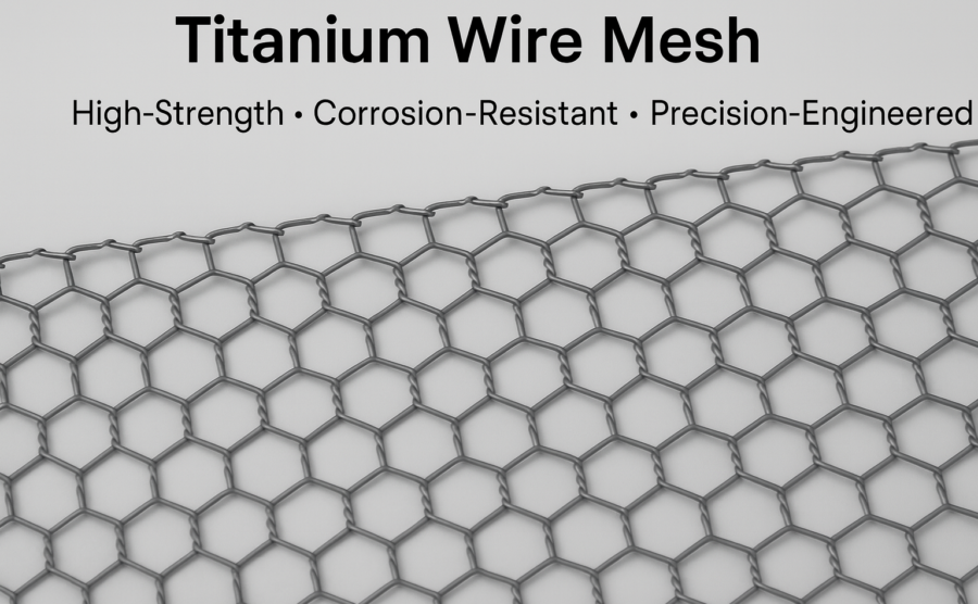 Titanium Wire Mesh Detail