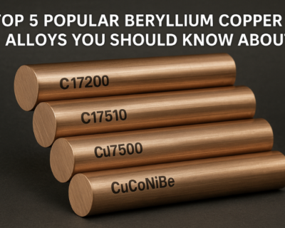 Top 5 Popular Beryllium Copper Alloys You Should Know About 4 Top 5 Popular Beryllium Copper Alloys You Should Know About