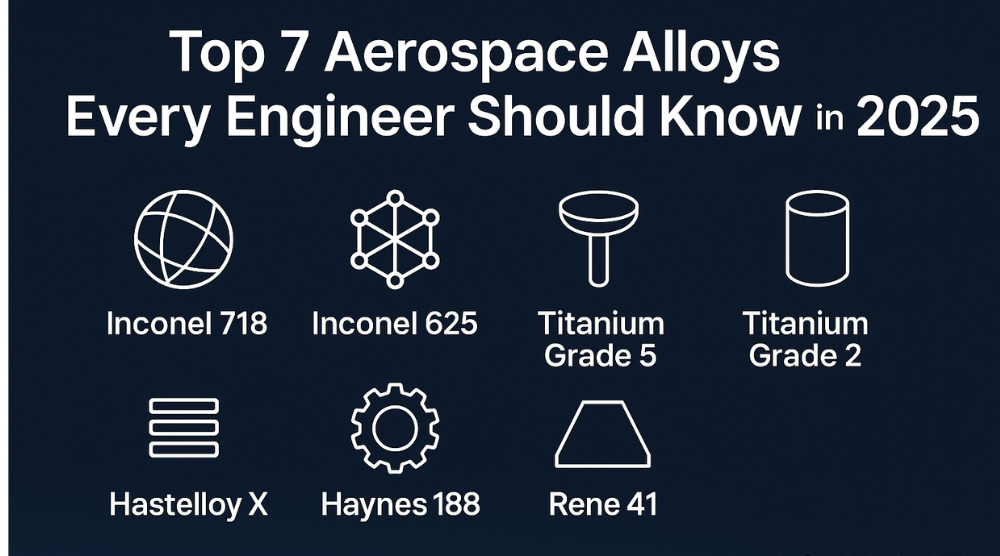 Top 7 Alloys Every Aerospace Engineer Should Know in 2025 | DOMADIA™ 1 Top 7 Alloys Every Aerospace Engineer Should Know in 2025 | DOMADIA™