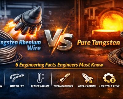 Tungsten Rhenium Wire vs Pure Tungsten: 6 Powerful Engineering Facts Engineers Must Know 2 Tungsten Rhenium Wire vs Pure Tungsten: 6 Powerful Engineering Facts Engineers Must Know