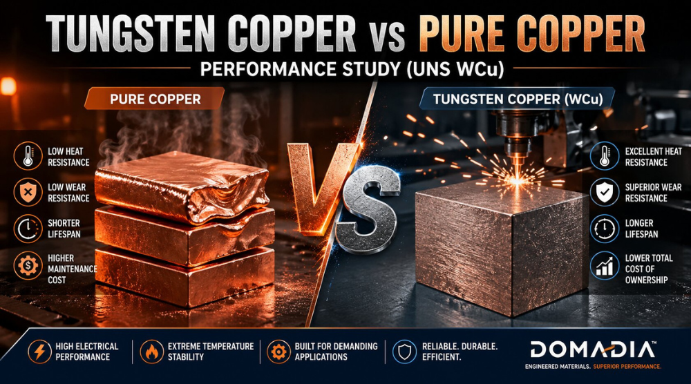Tungsten Copper Performance: 7 Powerful Insights vs Pure Copper (UNS WCu) 1 Tungsten Copper Performance: 7 Powerful Insights vs Pure Copper (UNS WCu)