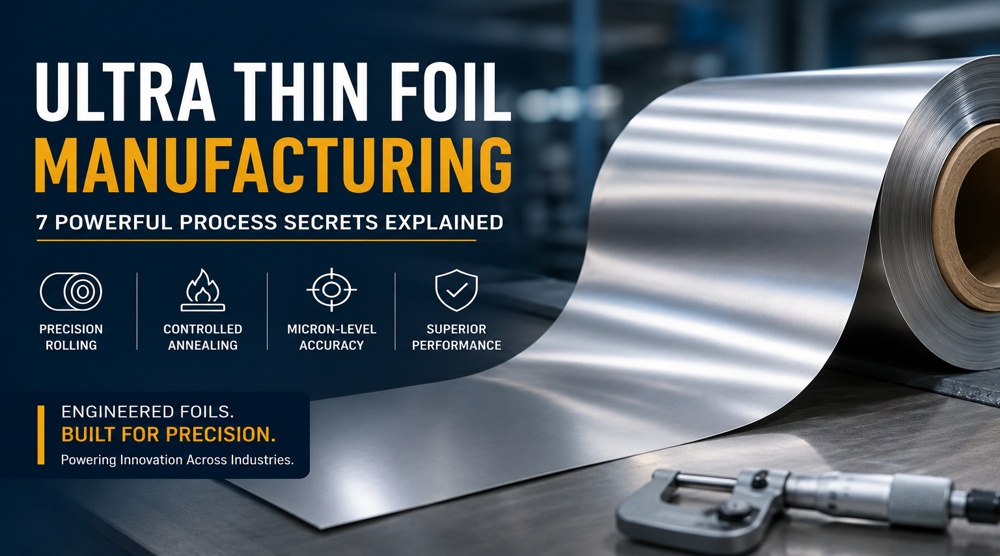 Ultra Thin Foil Manufacturing: 7 Powerful Process Secrets Explained 1 Ultra Thin Foil Manufacturing: 7 Powerful Process Secrets Explained