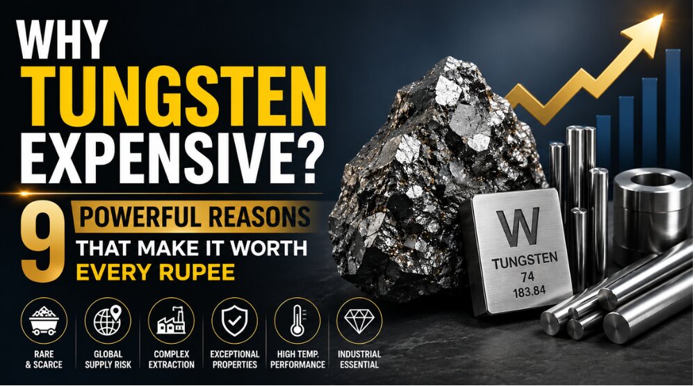 Why Tungsten Expensive? 9 Powerful Reasons That Make It Worth Every Rupee 1 Why Tungsten Expensive? 9 Powerful Reasons That Make It Worth Every Rupee