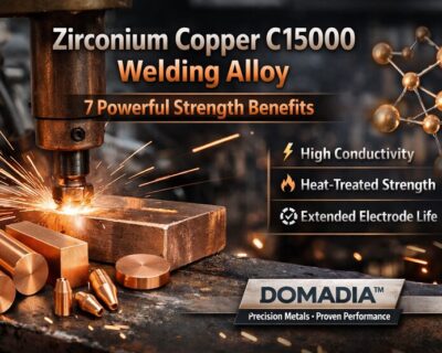 Zirconium Copper C15000 Welding Alloy – 7 Powerful Strength Benefits | DOMADIA™ 4 Zirconium Copper C15000 Welding Alloy – 7 Powerful Strength Benefits | DOMADIA™