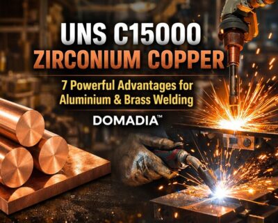 UNS C15000 Zirconium Copper – 7 Powerful Advantages for Aluminium & Brass Welding | DOMADIA™ 3 UNS C15000 Zirconium Copper – 7 Powerful Advantages for Aluminium & Brass Welding | DOMADIA™