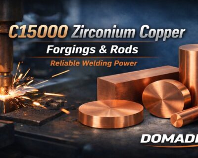 C15000 Zirconium Copper Forgings & Rods – Reliable Welding Power DOMADIA™ 3 C15000 Zirconium Copper Forgings & Rods – Reliable Welding Power DOMADIA™