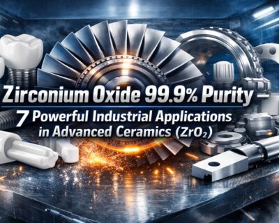 Zirconium Oxide 99.9% Purity – 7 Powerful Industrial Applications in Advanced Ceramics (ZrO₂) 4 Zirconium Oxide 99.9% Purity – 7 Powerful Industrial Applications in Advanced Ceramics (ZrO₂)