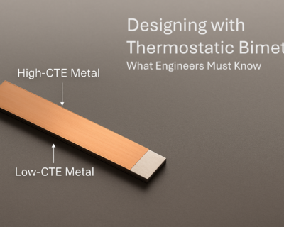 Designing with Thermostatic Bimetals: What Engineers Must Know