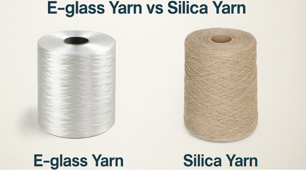 E-glass Yarn vs Silica Yarn: The High-Temperature Showdown | DOMADIA™