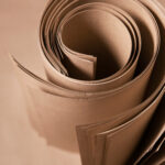 Roll of brown kraft paper for packaging various products